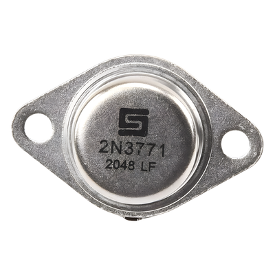 2N3771A - Transistor NPN Silicio / 50V 30A 150W / Encapsulado TO-3 / Protección Fuentes / Compatible RS-12A RS-20A / Alta Corriente