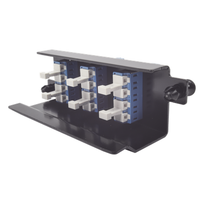 PPM-F-LCU12-01 - Siemon Placa Acopladora de Fibra Óptica / 12 Fibras LC Duplex / Monomodo OM3 OM4 PPM-F-LCU12-01