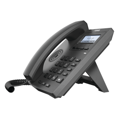 X1P - Teléfono IP empresarial para 2 lineas SIP con pantalla LCD 128 x 48 Px y conferencia de 3 vías, PoE