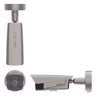 DS-TCG406-E(S) - Hikvision Cámara Bala IP ANPR / 4 Megapixel / Lente Mot. 2.8-12 mm DS-TCG406-E(S)