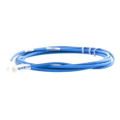 UTP28X8BU - Cable de Parcheo UTP Cat6A / 28 AWG / 500 MHz / PoE 802.3bt / CM-LSZH / 2.44 m (8 ft) / Azul