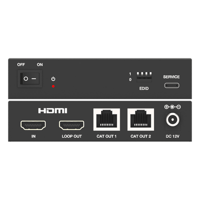 EPC-SPB12E70 - Epcom EPC-SPB12E70 extensor audio/video Transmisor y receptor de señales AV Negro