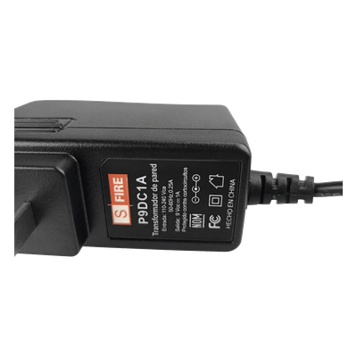 P9DC1A - Sfire Fuente de Poder Regulada / 9 Vcc / 1 A P9DC1A