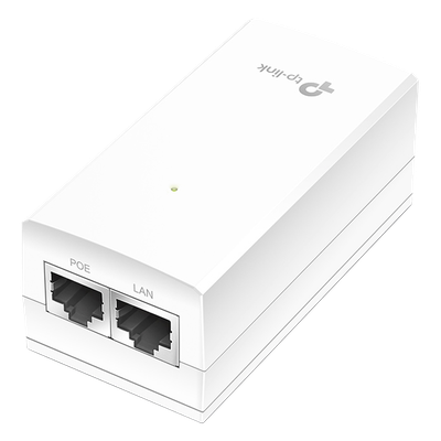 TLPOE4818G - Inyector PoE pasivo / 48V 18W / 2 puertos Gigabit / Plug and Play / Montaje en pared / 0 a 40 °C
