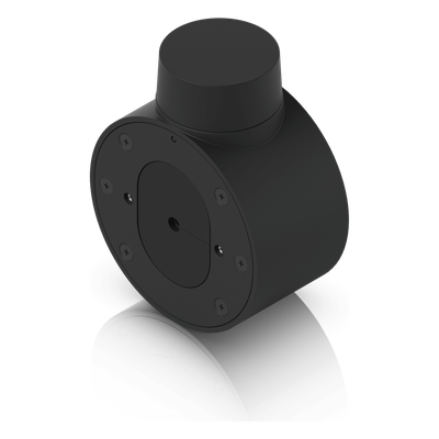 UACC-CAMERA-CJB-B - Caja de Conexiones Antimanipulación / Cámaras Dome y Turret / Conduit 3/4" / Montaje Superficie, Poste y Colgante / Aluminio y Policarbonato / Compatible UVC-G5/G6