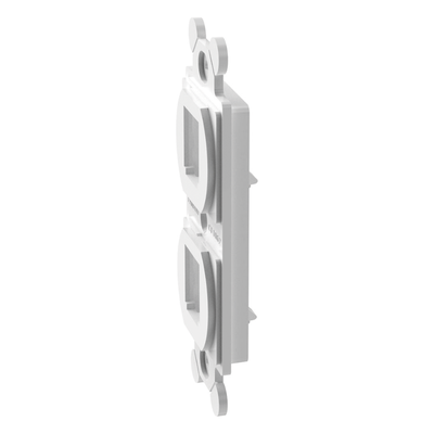 CF1062WHY - Panduit Marco de Módulo Dúplex / 2 Espacios Mini-Com / NEMA 106 CF1062WHY