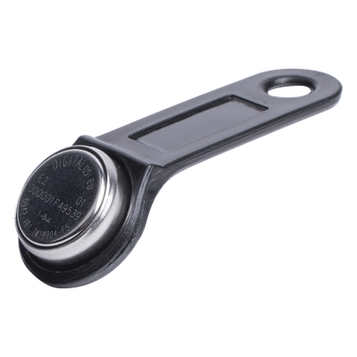 LLAVEIBUTTON - Llave iButton / 21 mm Diámetro / 11 mm Ancho / Cable 400 mm / Interfaz 1-Wire / 0.4 m (1.3 ft)