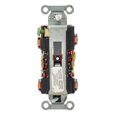 HUB-IG5352 - Hubbell Contacto Dúplex Grado Comercial / 20 A 125 V / NEMA 5-20R HUB-IG5352