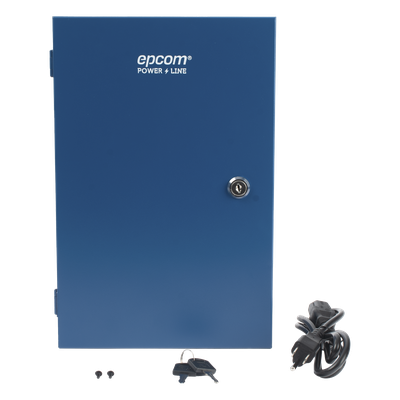 XP-16DC-20-4KV - Fuente de Poder Profesional HEAVY DUTY @ 20 Amperes / Compatible con cámaras 4K / 16 Canales / Hasta 1.25A por Salida / Ajuste Independiente de 11 a 15 Vcc por Salida / Protección Contra Sobrecargas / Filtro de Ruido Especial para Cám