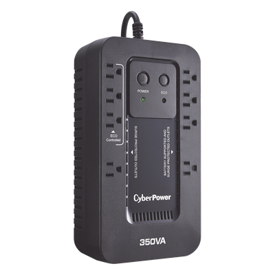 EC350G - CyberPower EC350G sistema de alimentación ininterrumpida (UPS) En espera (Fuera de línea) o Standby (Offline) 0,35 kVA 255 W 8 salidas AC