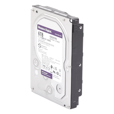 WD62PURZ - Disco Duro PURPLE de 6TB / 3 AÑOS DE GARANTÍA / Para Videovigilancia