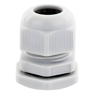 TXG-PG-16 - Conector Plástico Gris Tipo Glándula para Cable de 10 a 14 mm de Diámetro.