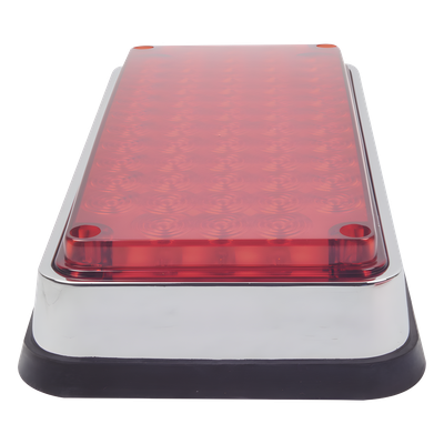 XLTE295R - Luz de Advertencia LED / 7x3" / 66 LED / 12 VCC / 12 Patrones de Destello / Montaje Permanente