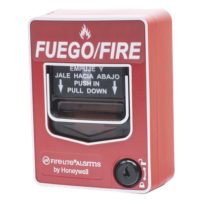 WBG12LXSP - Estación Manual de Incendio Inalámbrica / Direccionable / Doble Acción / Bilingüe Español-Inglés / Red Mesh Swift