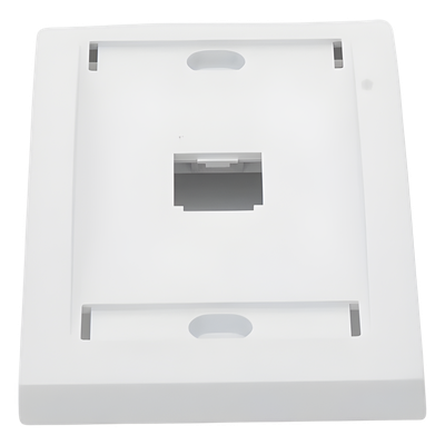 CFPE1WHY - Placa de Pared Vertical Panduit CFPE1WHY, 1 Puerto, Color Blanco.