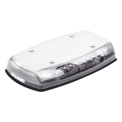 X-5590CB - Mini Barra de Luces LED / Cobertura 360° / Óptica TIR de Largo Alcance / 18 Patrones Flash / IP65 / SAE J845 Clase II / 12-24V DC
