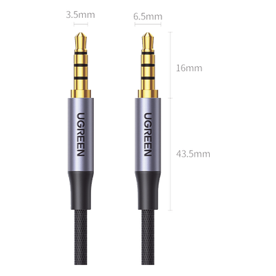 20782 - Ugreen 20782 cable de audio 2 m 3,5mm Negro