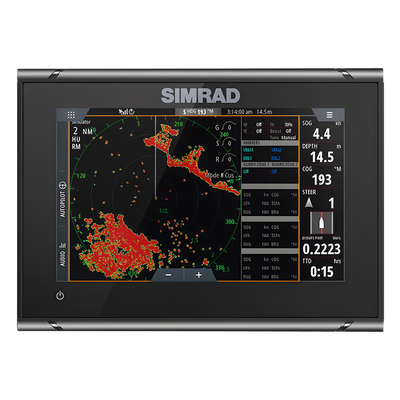 000-14448-001 - Simrad GO7 XSR navegador Fijo 17,8 cm (7") Pantalla táctil 1,32 kg Negro