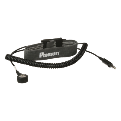 RGESDWS - Panduit Pulsera Anti ESD / Tela Ajustable / Cable Espiral 1.82 m (6 ft) RGESDWS
