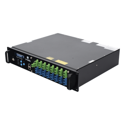 V8816W-16P-22 - Amplificador Óptico EYDFA / 16 Puertos 1550 nm / Salida 22 dBm / GPON EPON XGS-PON / Gestión SNMP y Web