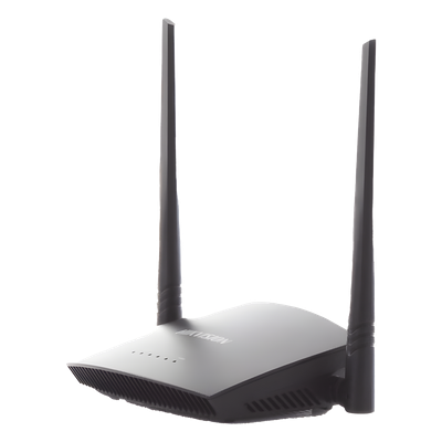 DS-3WR3N - Hikvision DS-3WR3N router inalámbrico Ethernet rápido Banda única (2,4 GHz) Negro