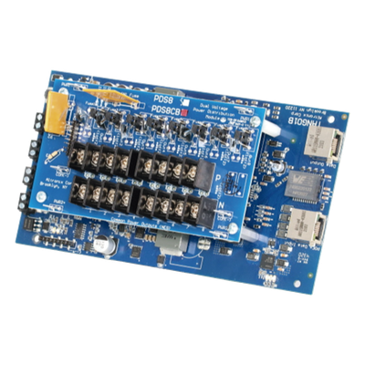 PDS8 - Altronix Módulo de Distribución de Energía / Entrada Dual VCC/VCA / 8 Salidas Seleccionables