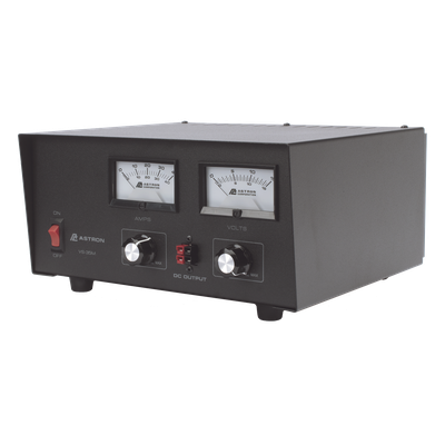 VS-35M - Fuente de poder 13.8Vcc, 35A, lineal, voltaje y corriente variable con medidores