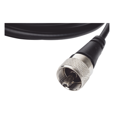 1240 - Montaje magnetico para antenas de 3/4" (Nmo), 5 m de cable RG-58A/U, conector UHF (PL-259) macho, diámetro de 5"