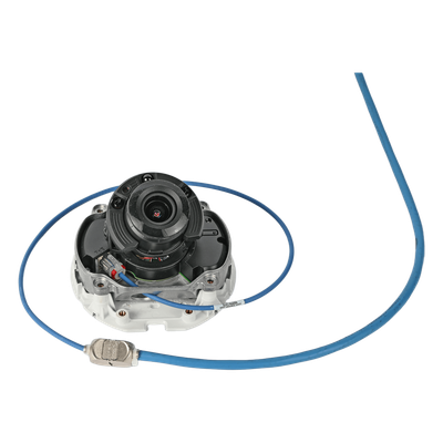 ILC-TB-0.5M06 - 2 Cables In-Line Para Conexión en Campo de Jack a Plug RJ45 Cat6A / Blindado S/FTP / Patch Cord Azul 0.5 m / Ideal para Access Point, Cámaras IP y Gabinetes con Espacios Reducidos / CM/LSOH-1 / 28 AWG / Compatible con PoE / 2 Piezas