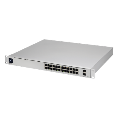 USW-PRO-24-POE - Ubiquiti UniFi Pro 24-Port PoE Gestionado L2/L3 Gigabit Ethernet (10/100/1000) Energía sobre Etherne