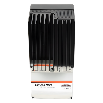 TS-MPPT-45 - Controlador de Carga MPPT / 45 A / 12/24/36/48 V / Voc 150 Vcc / Sistemas hasta 3 kW / Operación 45°C sin degradación