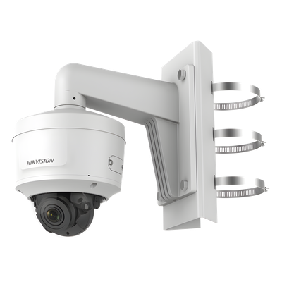 DS-1475ZJ-SUS - Hikvision Montaje para Poste / Cámaras Domo y Bala / Acero Inoxidable DS-1475ZJ-SUS