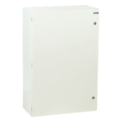 Z23C-S - Gabinete de Zona de Red / Montaje en Pared / 2 Switches Industriales / IP66 / UL Tipo 4/12 / Rieles DIN / Puerta Reversible