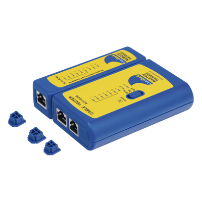 PA70025 - Tempo Probador de Cables de Red / Detección de Fallas / LEDs por Pin PA70025