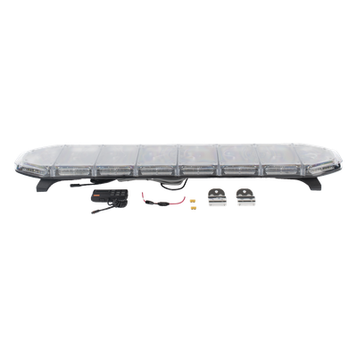 X87RW - Barra de Luces LED / 47" (120 cm) / 112 LED Hyperlux / 18 Módulos / 45 Patrones / 12 A Máximo / SAE / Rojo/Blanco/Ámbar