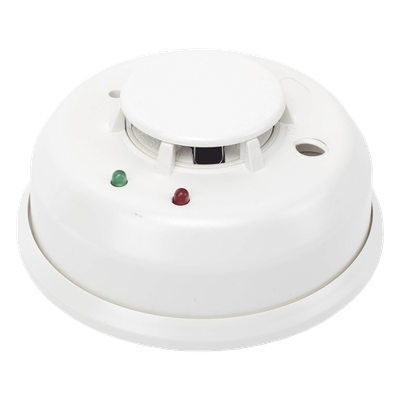 5808-W3 - Honeywell Home Resideo Detector dual de humo y calor inalámbrico / Serie 5800 / Térmico fijo