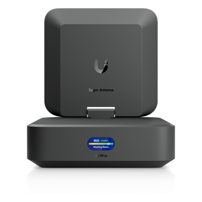 U-AIRWIRE - Adaptador Cliente WiFi 7 / Doble Banda 5/6 GHz / MIMO 2x2 / Hasta 5.8 Gbps / STR MLO / Antenas 11 dBi / Puerto USB-C 5GbE