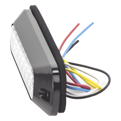 ED3744RC - Ecco Luz Auxiliar LED / 4 LEDs Ultra Brillantes / 21 Patrones de Destello ED3744RC