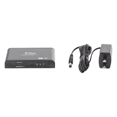 TT312HDR-V2.0 - Divisor (Splitter) HDMI 4K de 1 Entrada a 2 Salidas (Simultaneas) / Soporta 4K×2K / Ajuste de resoluciones EDID / HDR / HDMI 2.0 / HDCP 2.2 / Soporta formatos de Audio Dolby Digital / Longitud del cable de entrada y salida ≤10m.