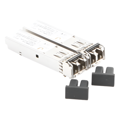 UF-MM-1G - UFiber Módulo SFP, transceptor MiniGibic MultiModo 1.25 Gbps, distancia 550m, conectores LC, paquete de 2 piezas