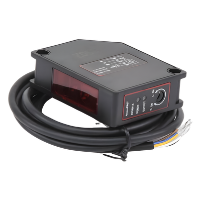XBS-RR16 - Detector Fotoeléctrico / Alcance 16 m (52.5 ft) / IP65 / Salida Relevador 30 VCC @ 1 A / Tiempo de Respuesta < 20 ms / LED de Alineación