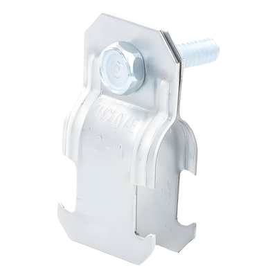 ANC-AE-12 - Anclo Abrazadera Unicanal / 1/2" (13 mm) / Calibre 18 ANC-AE-12