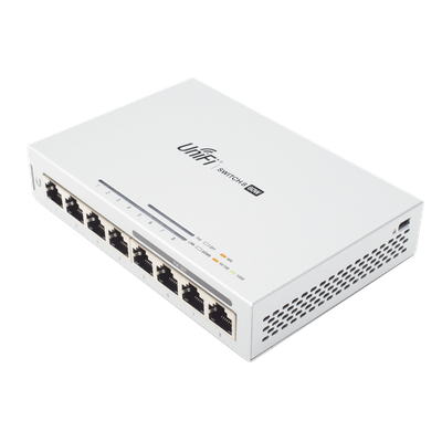 US-8-60W - Switch administrable capa 2 / 8 puertos Gigabit / 4 puertos PoE 802.3af / 60W / 0.49 x 0.33 x 0.10 ft