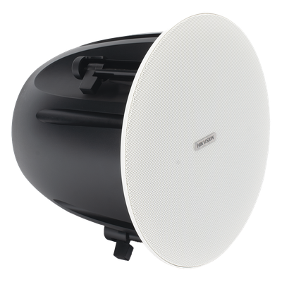 DS-QAZ0610G1 - Hikvision Altavoz de Techo / 2.5W - 10W / Tweeter 1.0" + Woofer 6.5" DS-QAZ0610G1