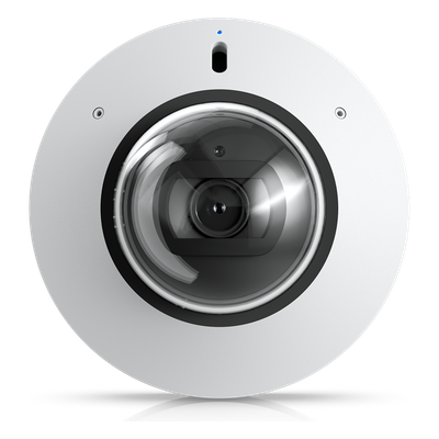 UVC-G6-MINI-DOME-W - Cámara IP Mini Domo / 4K 8 Megapixel / Visión Nocturna IR 20 m (65.6 ft) / Audio Bidireccional / IK08 / IP66 / PoE+