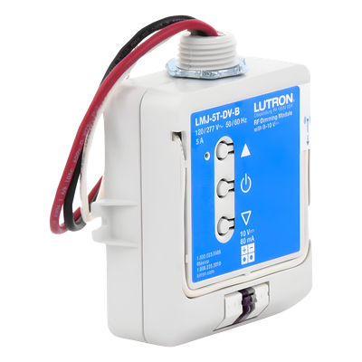 LMJ5TDVB - Lutron Electronics Módulo de Atenuación RF / Control 0-10 V / Conmutación 5 A LMJ5TDVB
