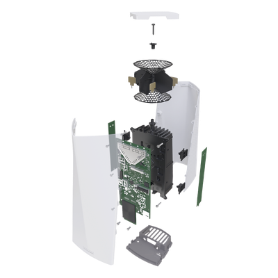 RBD25G-5HPACQD2HPND - Mikrotik Router Tri-Banda / 2.4 GHz + Dual 5 GHz / Mesh RBD25G-5HPACQD2HPND