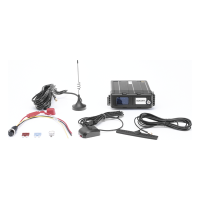 XMR401NAHD - DVR Móvil / Multiplataforma / 4 Canales AHD 2 Megapixel / Almacenamiento en Memoria SD / H.265 / Chip IA Embebido / Soporta 4G / WiFi / GPS