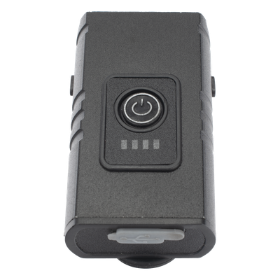XBK01V2 - Luz LED Frontal para Bicicleta / 500 Lúmenes / IP67 / Batería Recargable 1200 mAh / Resistencia a Caídas 2 m (6.6 ft) / USB-C / 3 Niveles de Intensidad