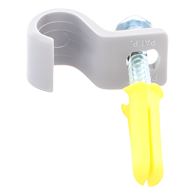 TK-1014 - Kit de Fijación / 12 Grapas + Taquetes + Tornillos / Polietileno Flexible / -10°C a +120°C / Interior-Exterior
